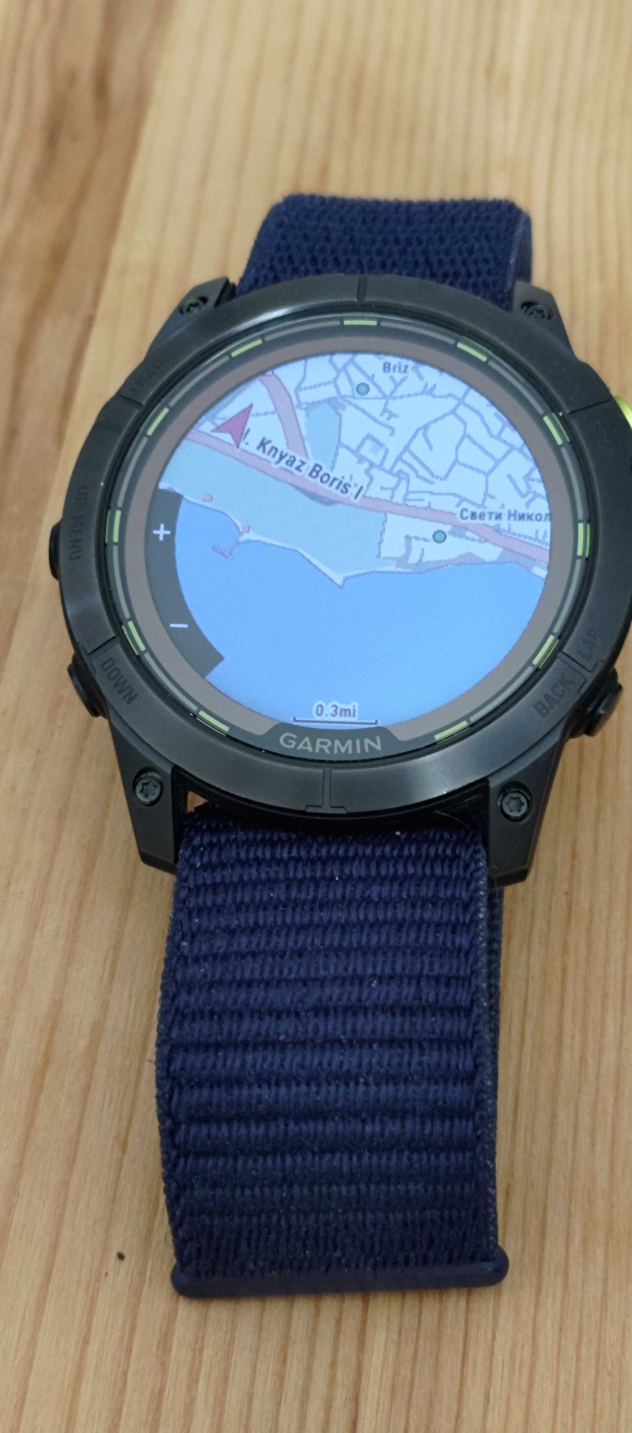 Garmin Enduro™ 2 - титаниев спортен часовник в отлично състояние!