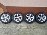 Jante Bmw F10 R17 5x120 cu anvelope iarna Continental 215/60R17