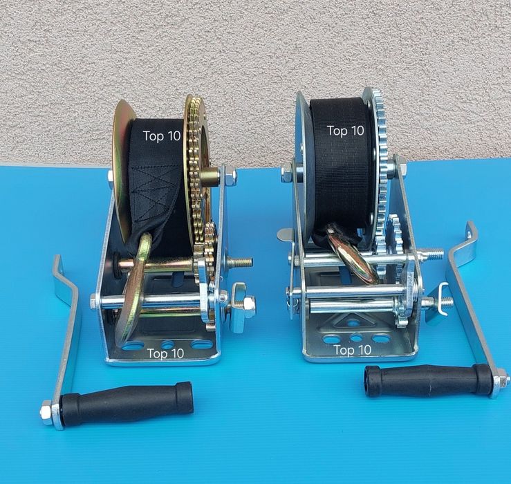 Ръчна лебедка за джип, платформа, лодка.