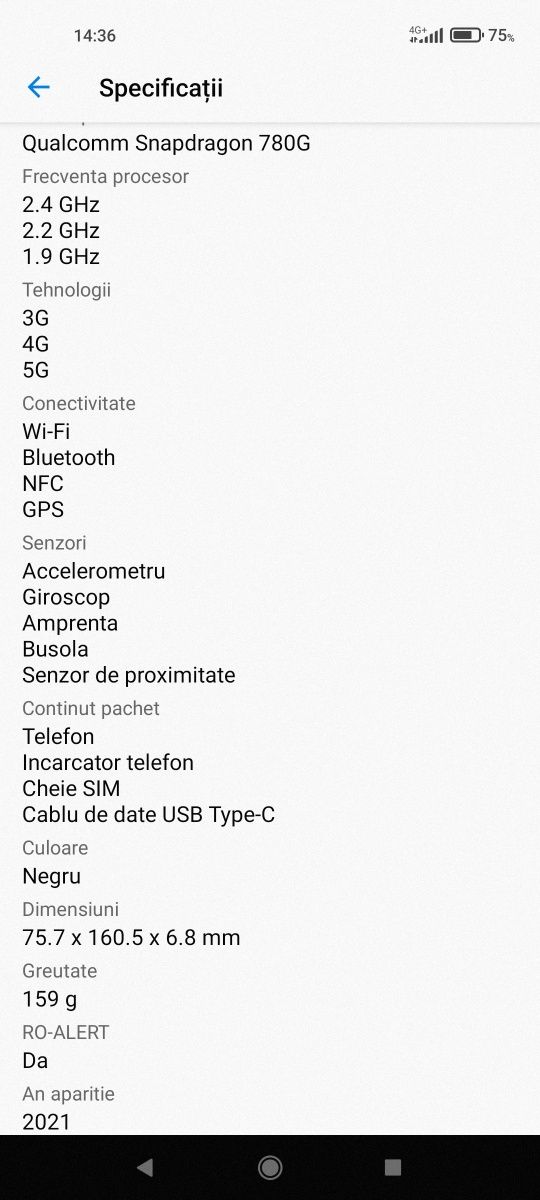 Xiaomi 11 lite , 5g , 8gb