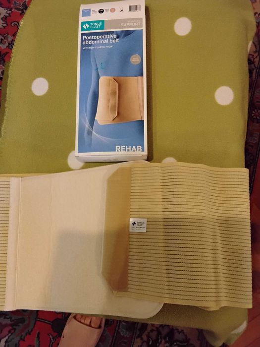 CENTURA ELASTICĂ medicala postoperatorie cu detalii din spuma xxl