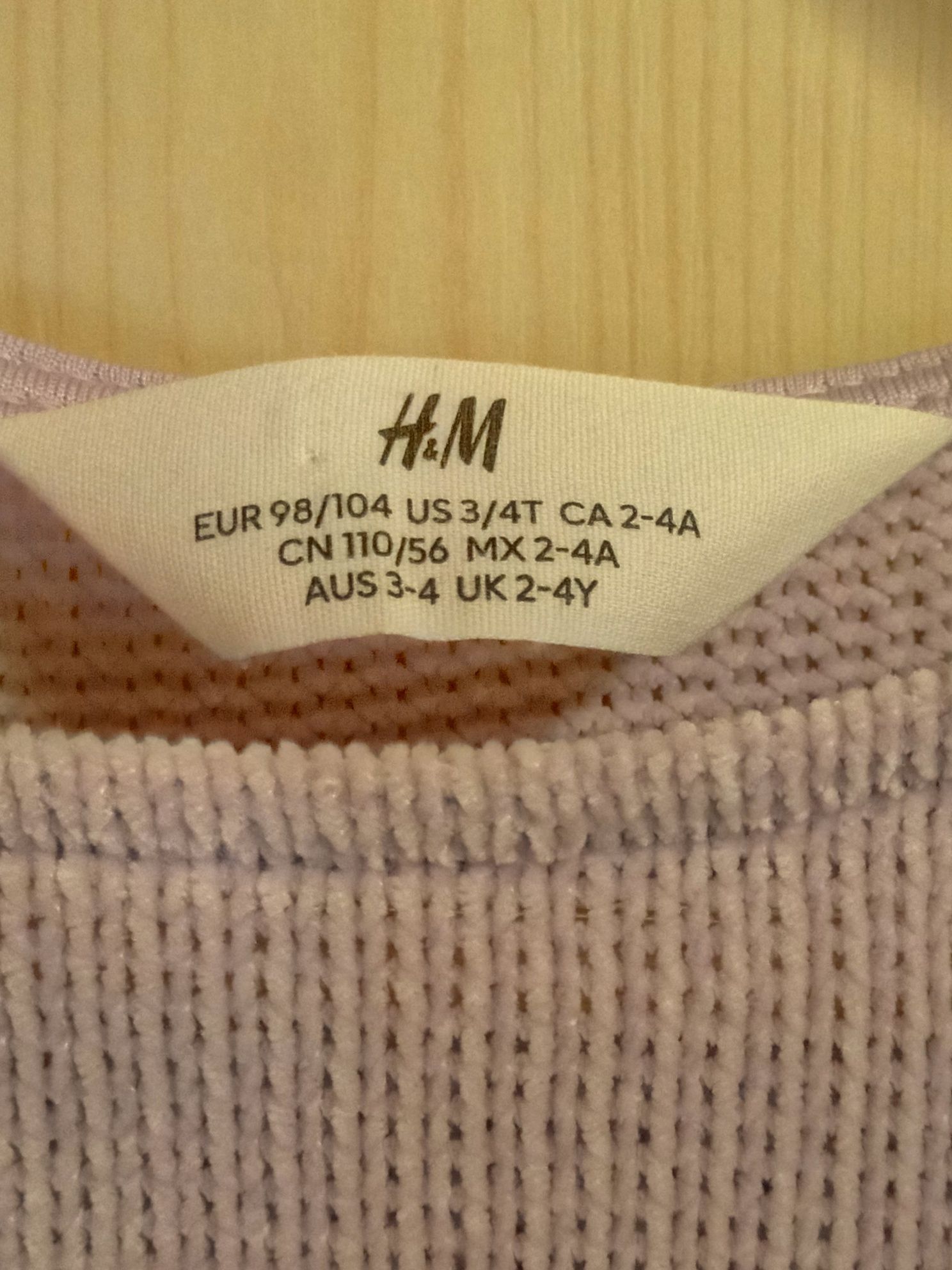 Rochiță -H&M-marime 98/104(2-4 ani)