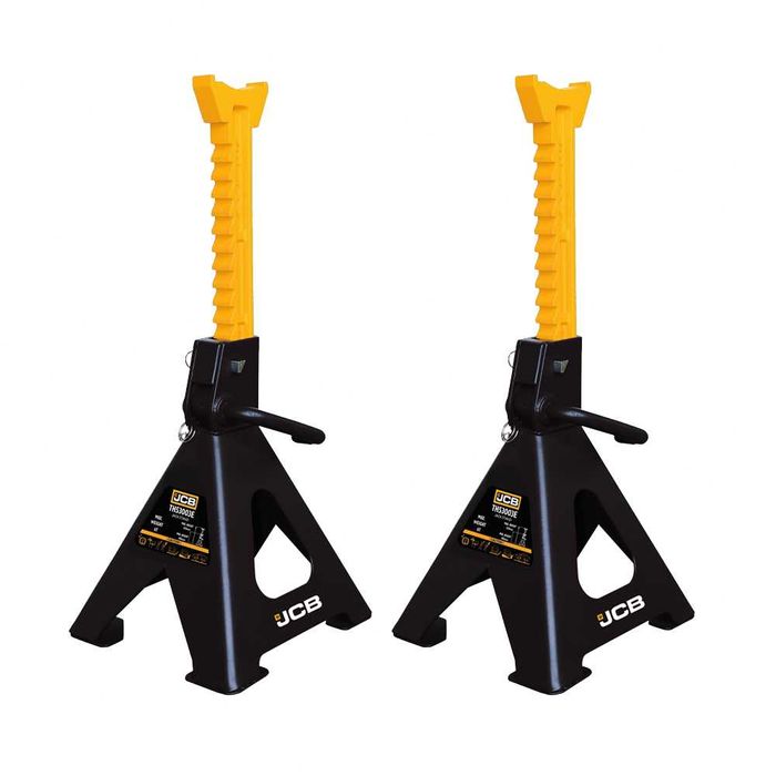 JCB Стойки за автомобил JCB с гребен и защита 6 тона 408-600 мм