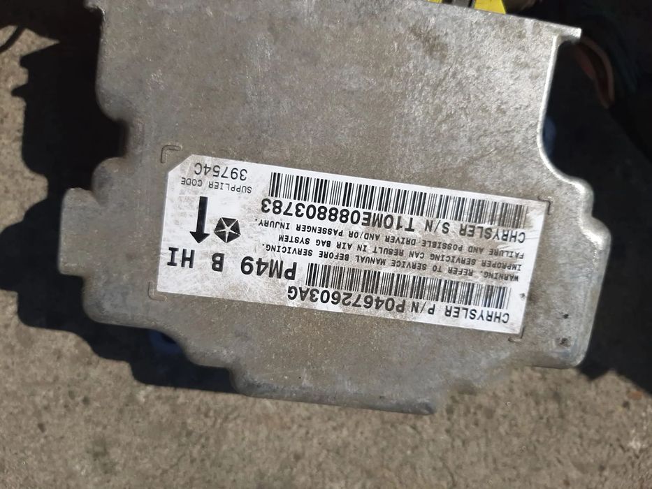 kit airbag  dodge caliber  dupa 2006  p04672603ag