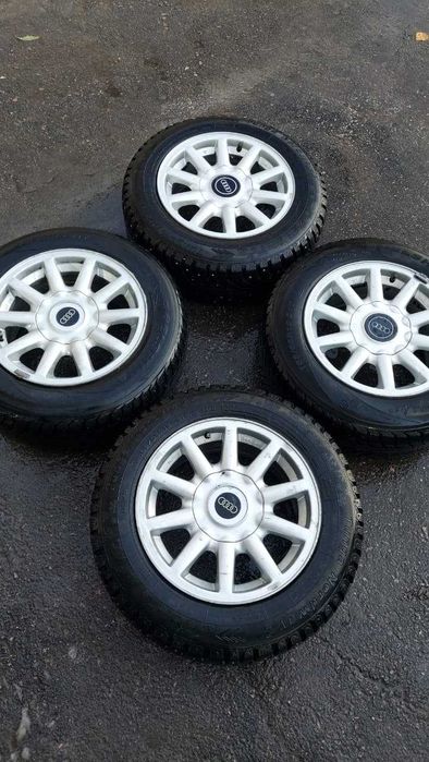 Продам диски с зимней резиной на Ауди
