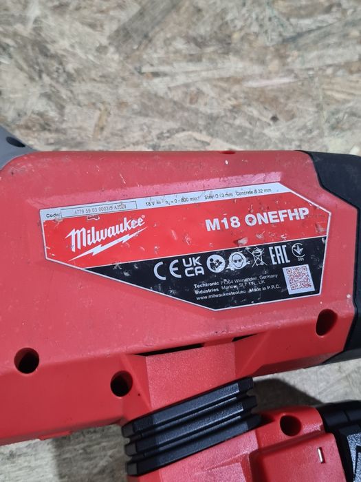 Rotopercutor SDS Plus puternic 5.0J Milwaukee M18 ONEFHP