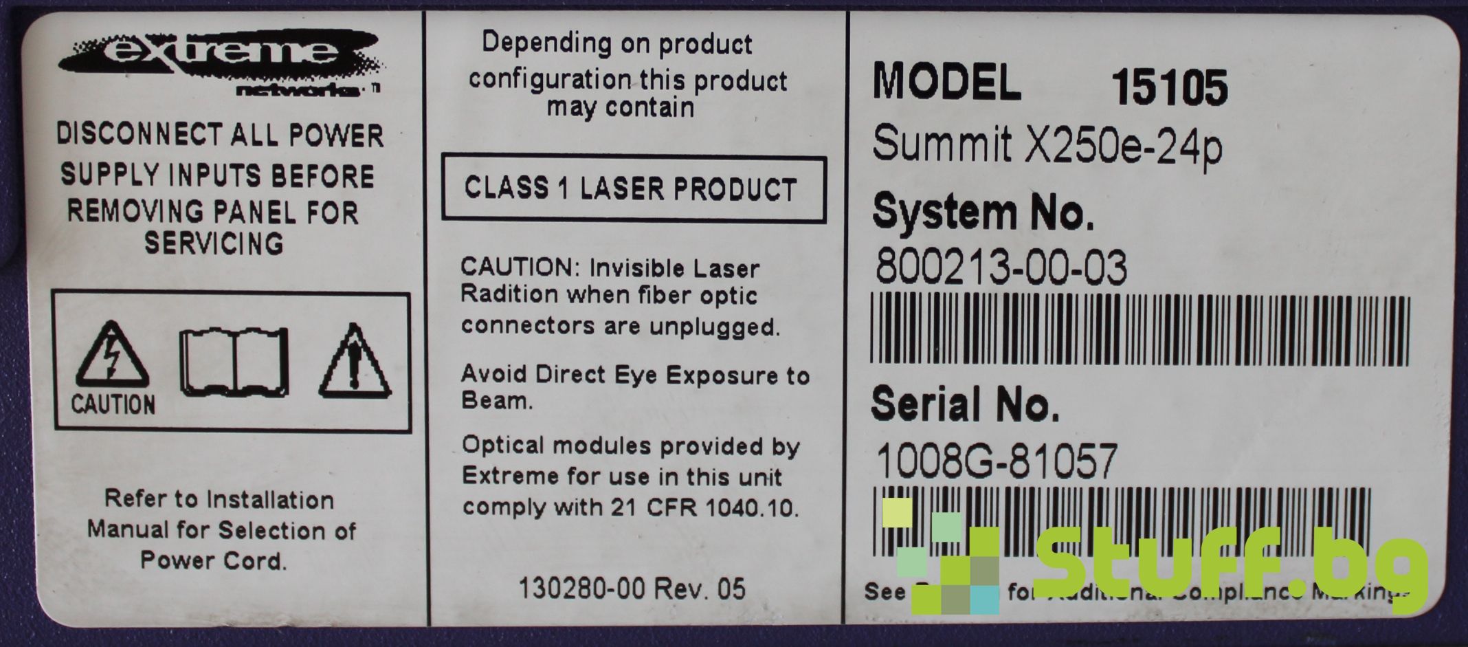 Суич Extreme Networks Summit X250e-24p