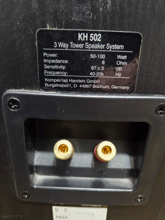 Boxe Audio Kompernass Handels GmbH KH 502 Difuzoare Boxe Tip Coloana