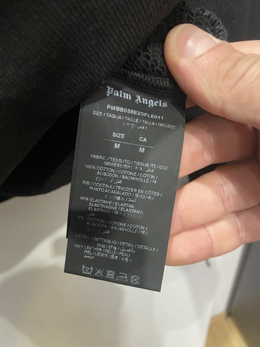 PALM ANGELS SIDE ROSES HOODIE Black/Red.100% oригинал.НОВ.RP - 1200лв