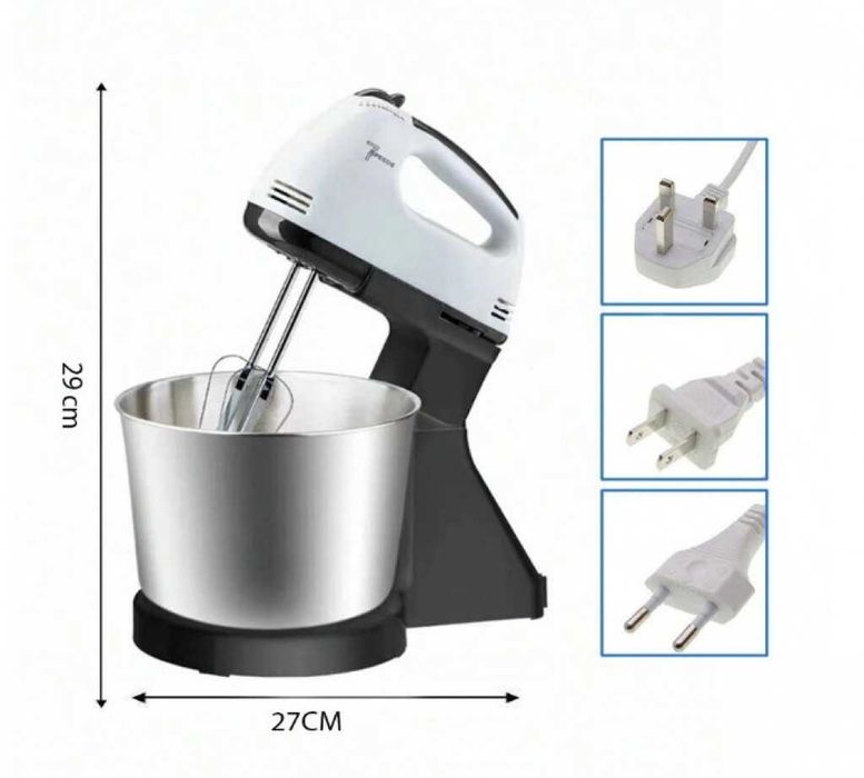 Планетарен миксер SCARLETT SHM-133B, 350W, метална купа, 1.7L