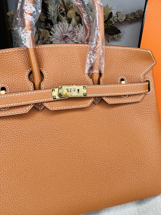 Geanta Hermes Birkin - piele naturala 100%, prezentare completa