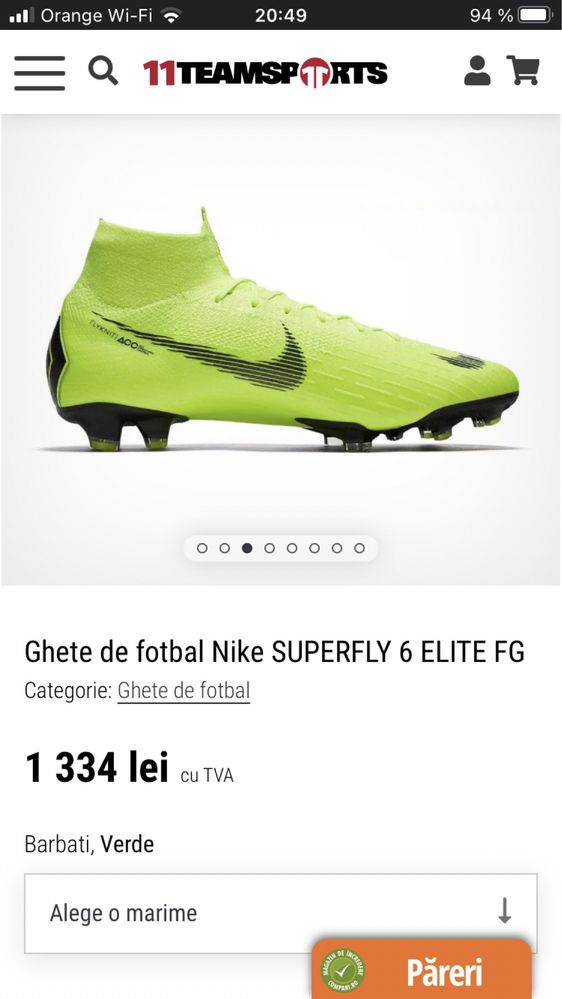 Vând Nike Superfly 6 Elite