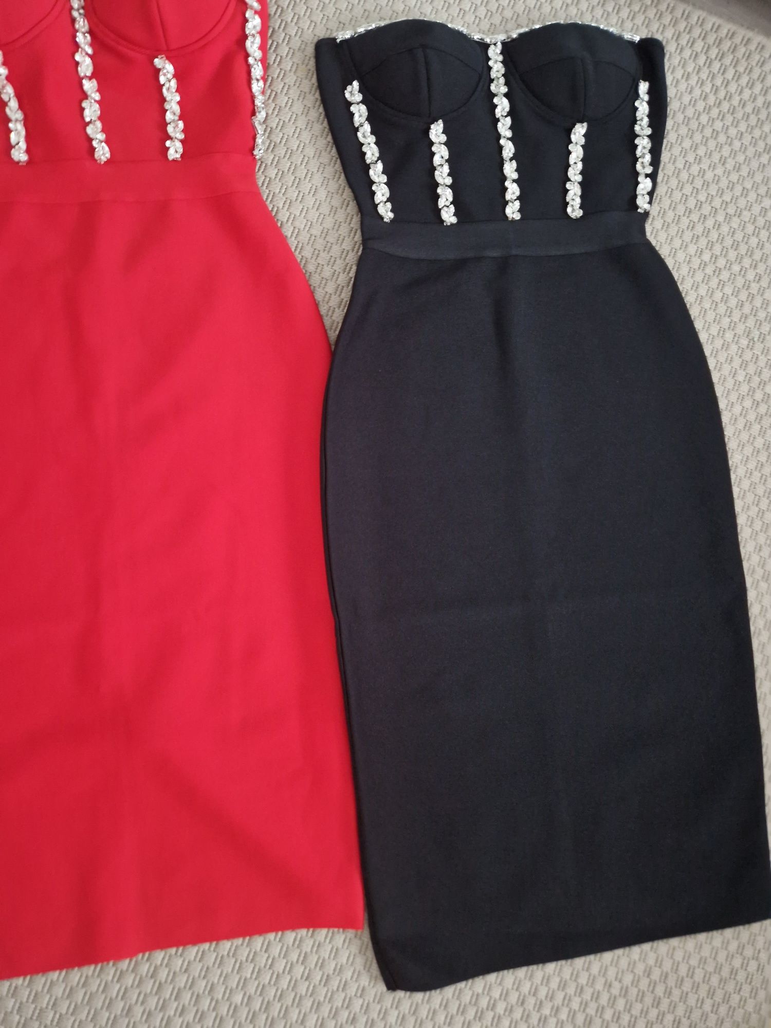 Vand rochie eleganta de ocazie de nunta bandage midi L