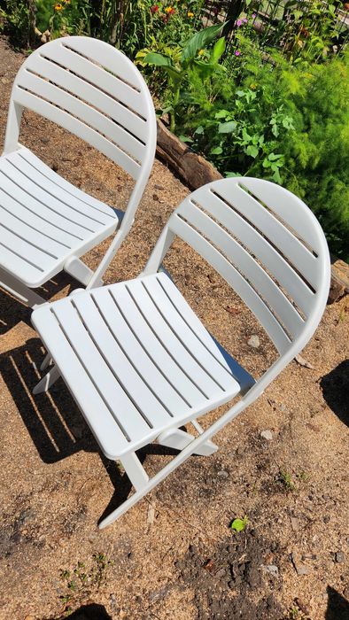 Set 6 scaune pliante pentru gradina * terasa