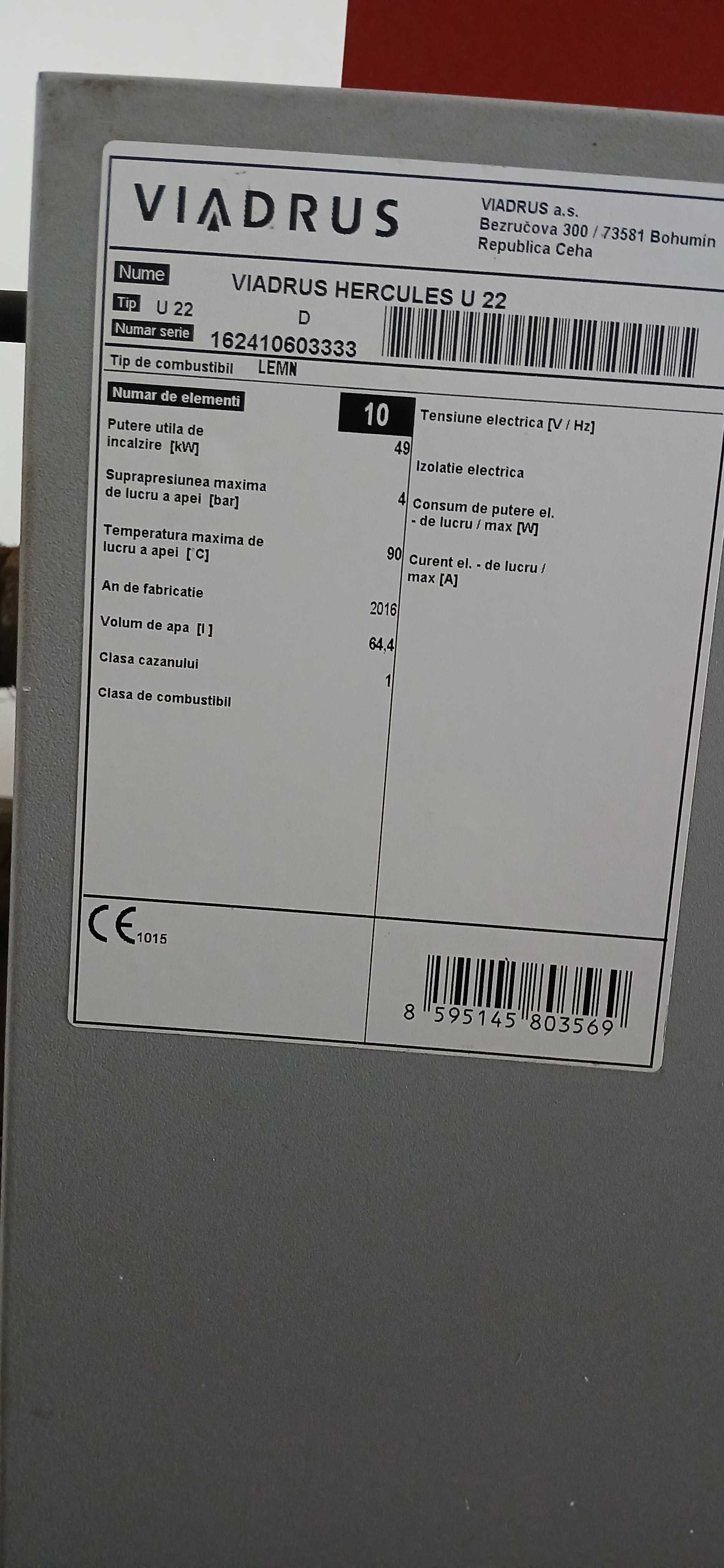 Centrala pe lemne si carbuni