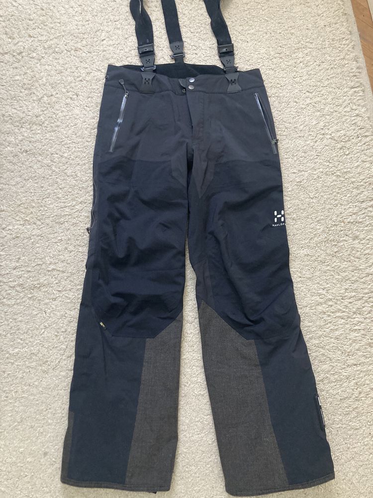 Pantaloni Haglofs S-M goretex softshell NOI