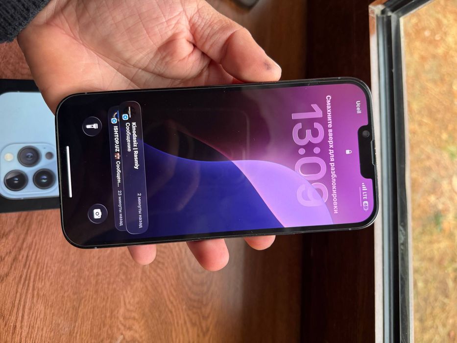 IPhone 13 promax 128 gb blue