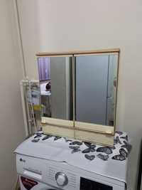 Шкафчик зеркальный, для ванной камнаты   прибалтика  б/у
