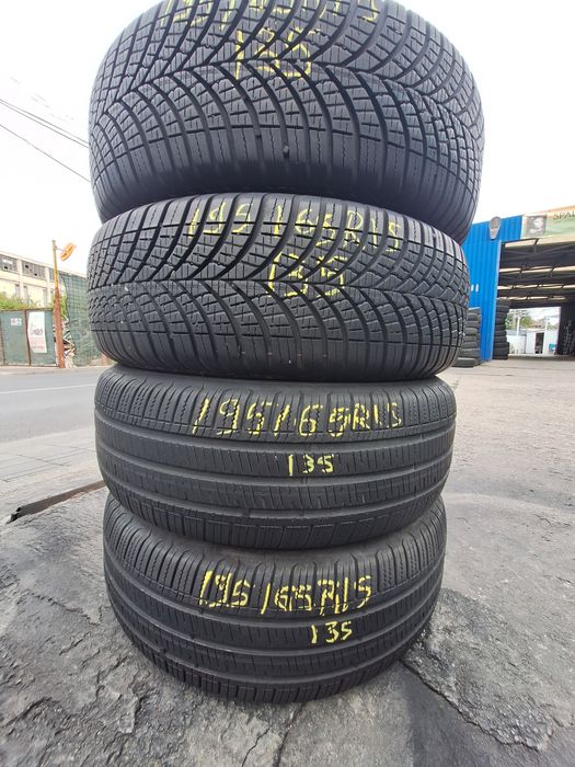 4 anelope allseasons 195/65r15 Dunlop/Goodyear 2021 Montaj Gratuit
