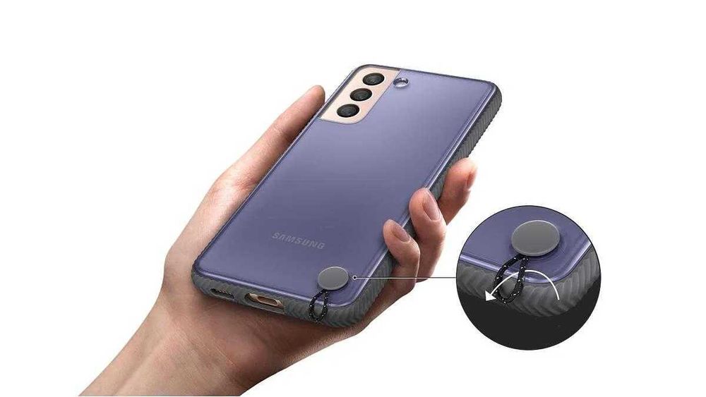 Husa protectie Carcasa SAMSUNG Galaxy S21 EF-GG991CWEGWW Clear Noua