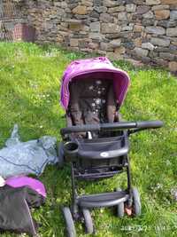 детска количка и столче за кола