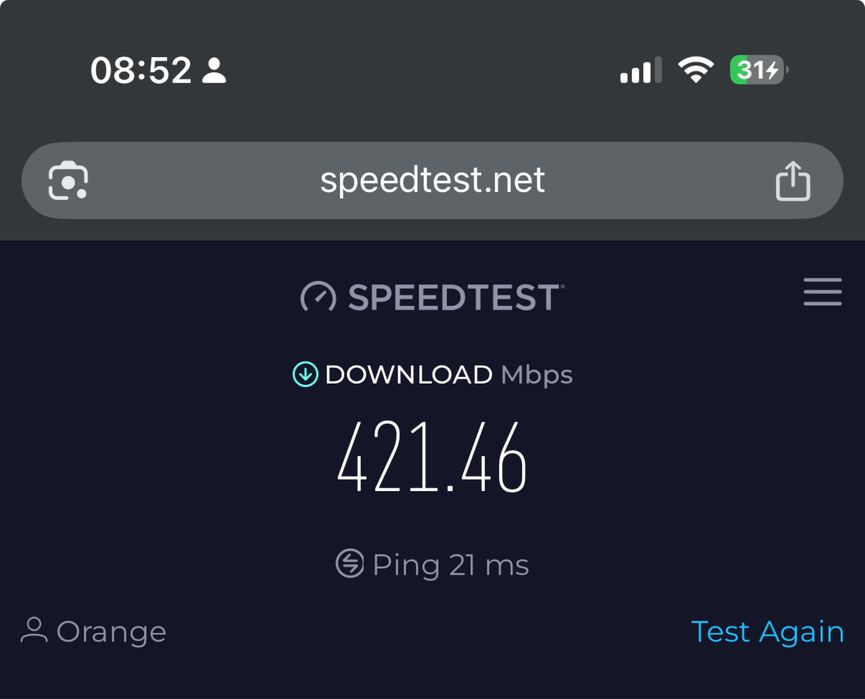 Router 5G cartela viteza mare