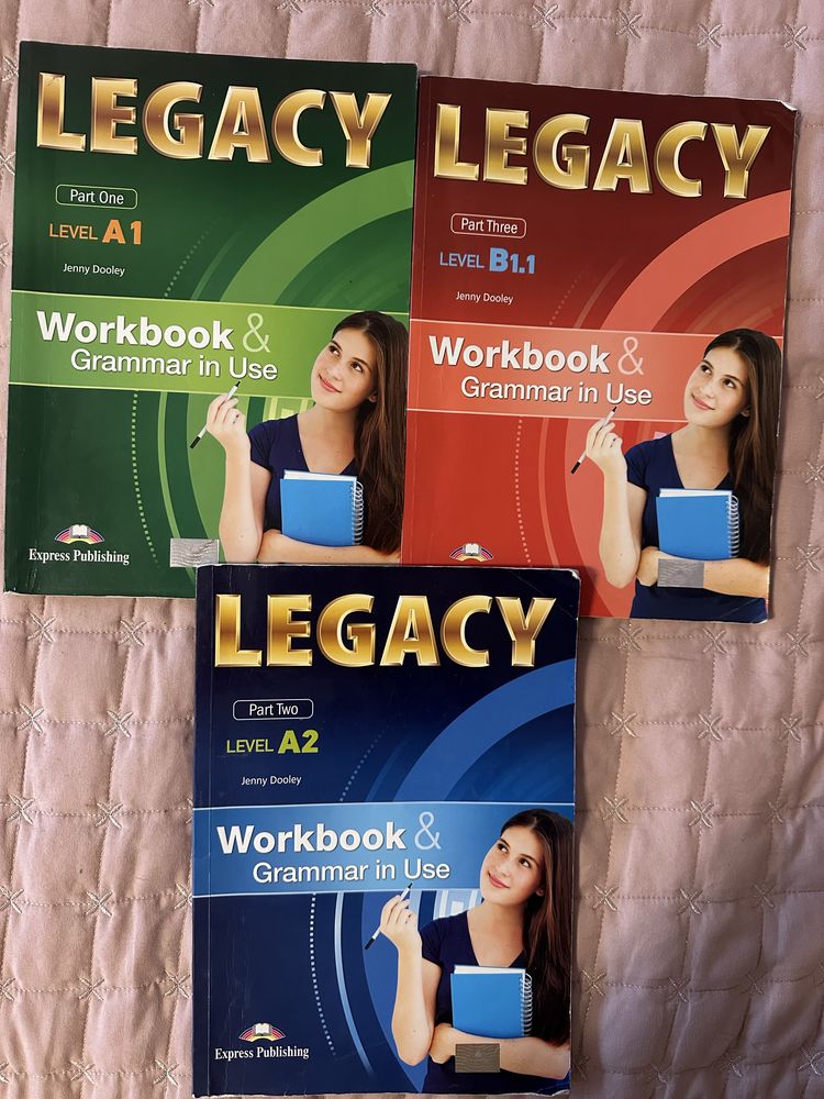 Workbook Legacy - част 1,2,3!