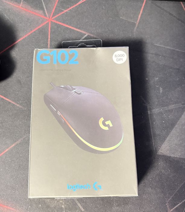 Logitech G102 Lightsync Black (чисто нова неразопакована)