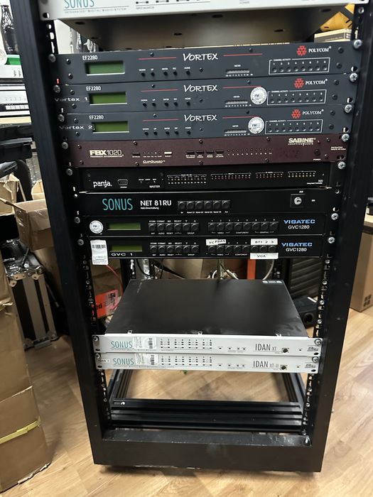 Echipament audio video dintr-o  instalatie fixa