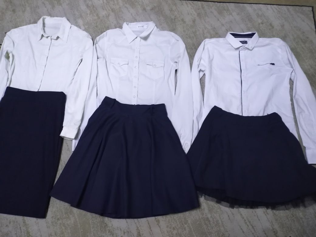 Форма школьная юбка блузка