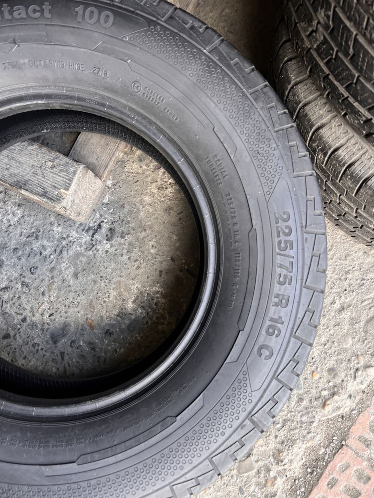 4 anvelope vara 225/75/16 C , Continental !