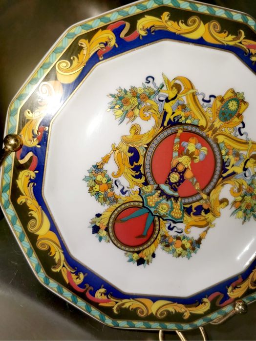 Розентал чиния Версаче чиния „Le Roi Soleil“ на Versace Rosenthal