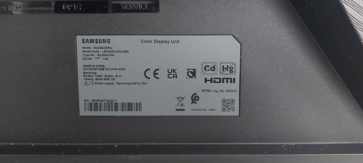 Set monitor samsung +xbox series s