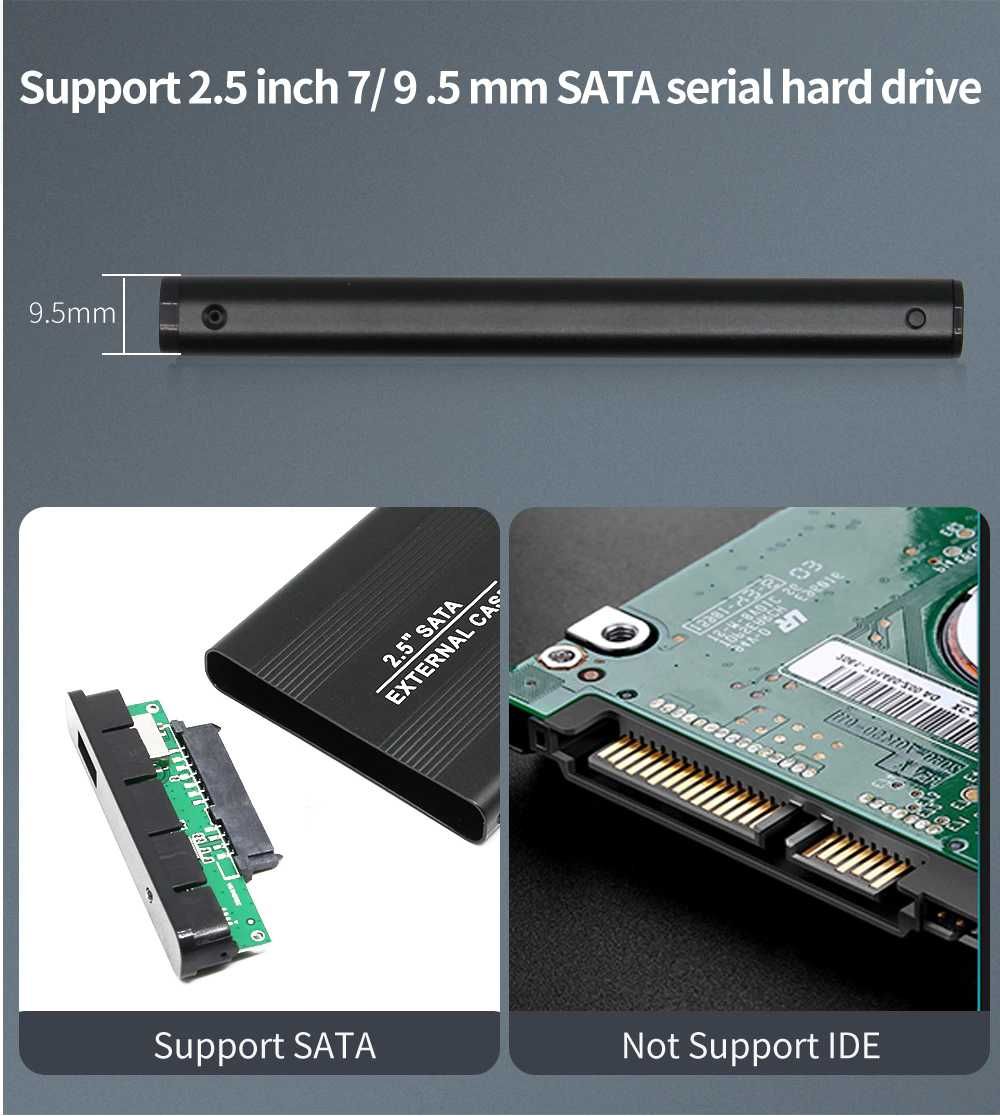 Hard Disk case 2.5 Inch SATA 3.0 to USB 3.0 carcasa