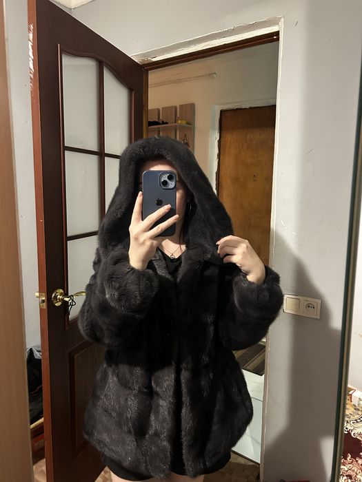 Шуба из натуральной норки