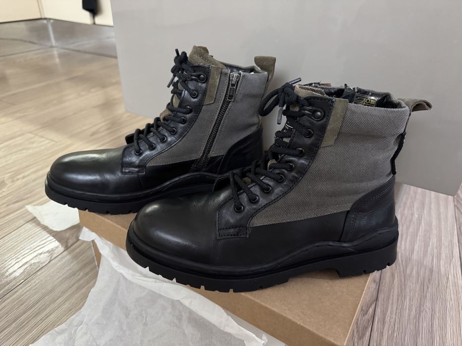 Боти Pepe Jeans кожа и текстил