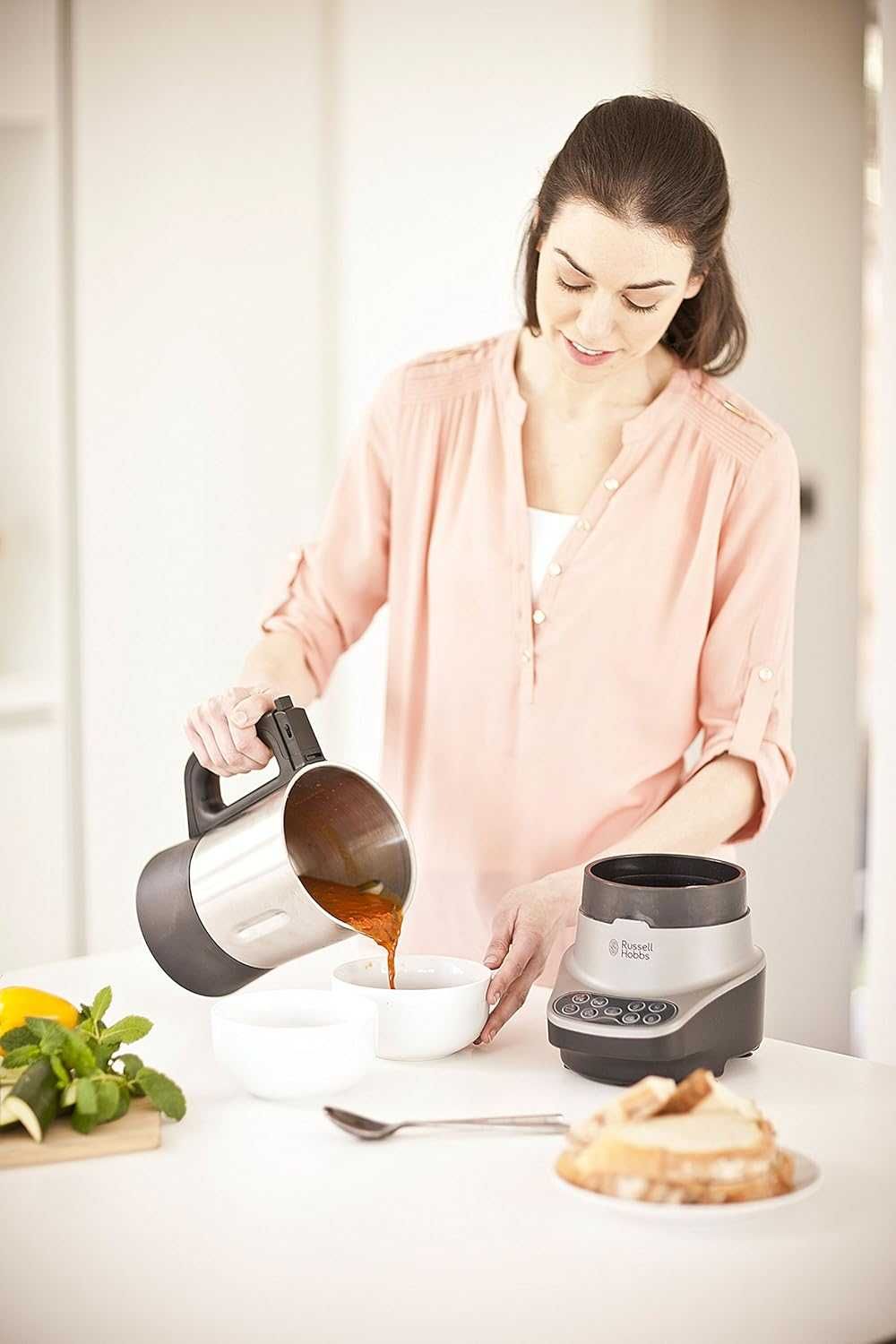 Russell Hobbs Блендер и уред за приготвяне на супи, 800 W