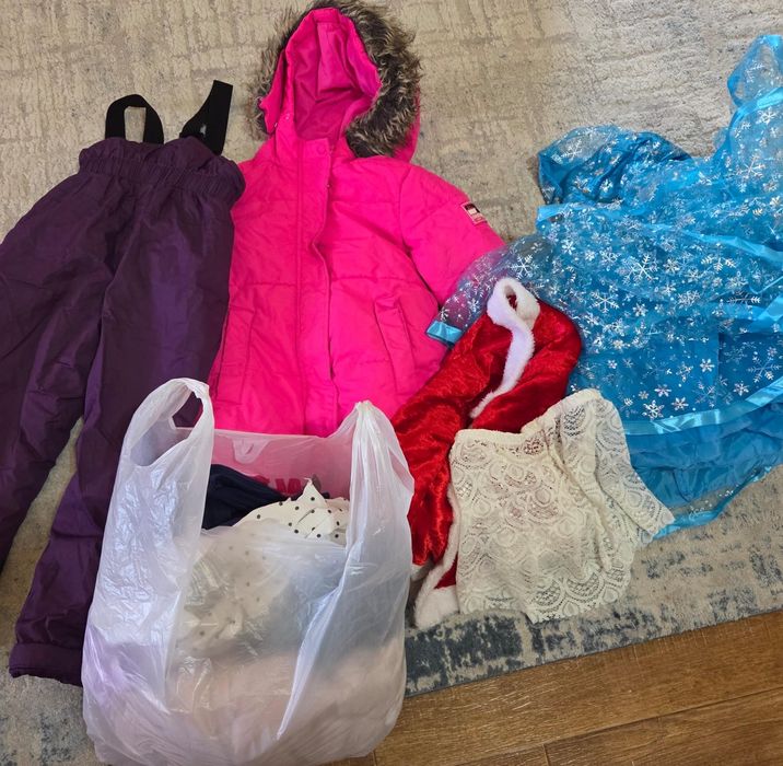 Вещи на девочку зимний костюм
