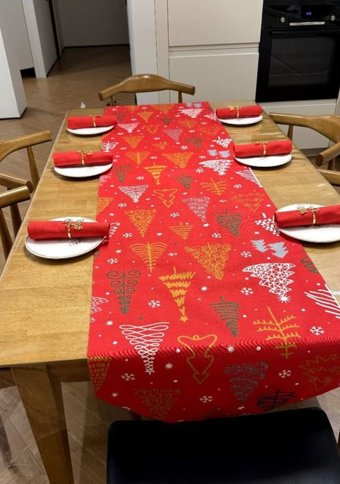 Новогодние скатерти, дорожки, раннеры