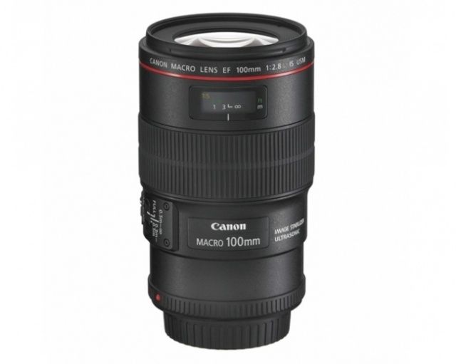 Canon EF 100mm F2.8L Macro IS USM (1:1) Obiectiv Foto DSLR. Nou