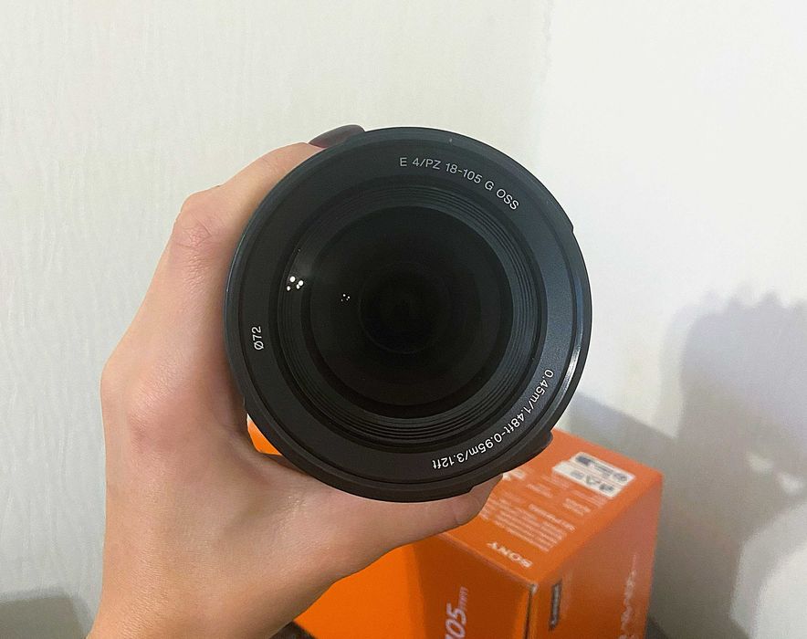 Oбектив Sony SEL 18-105mm f/4 G OSS  В ГАРАНЦИЯ
