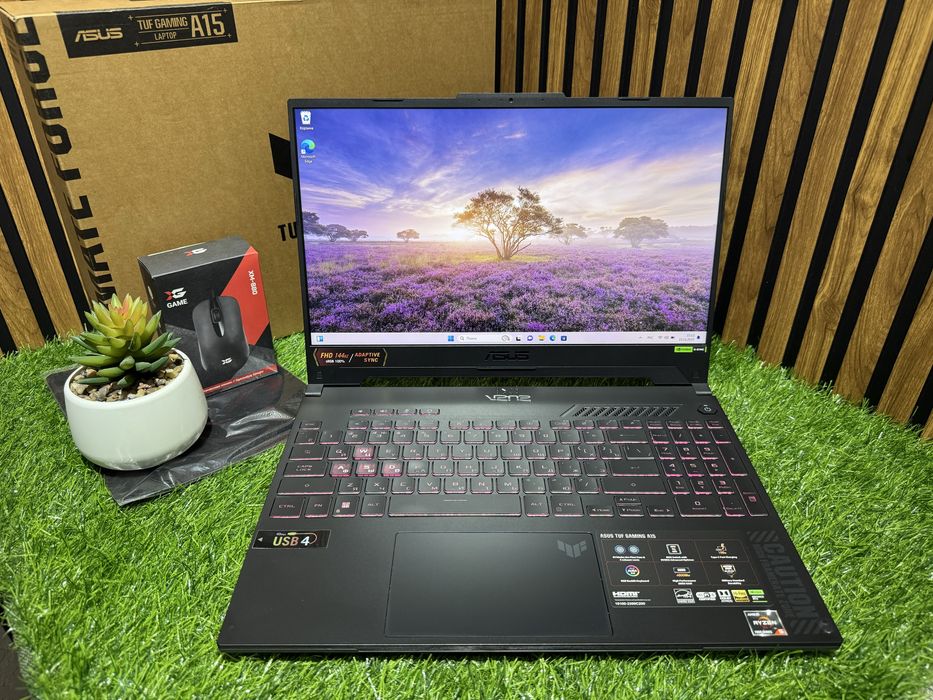 Игровой ноутбук Asus TuF Gaming A15 Ryzen5-7535HS|Ram16|RTX4050|SSD512