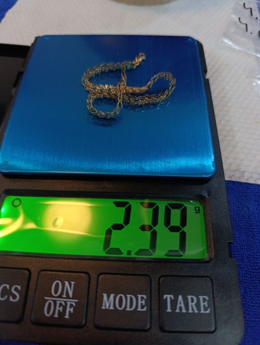 Тилла браслет, вес 2,39 гр, размер 21,проба 585