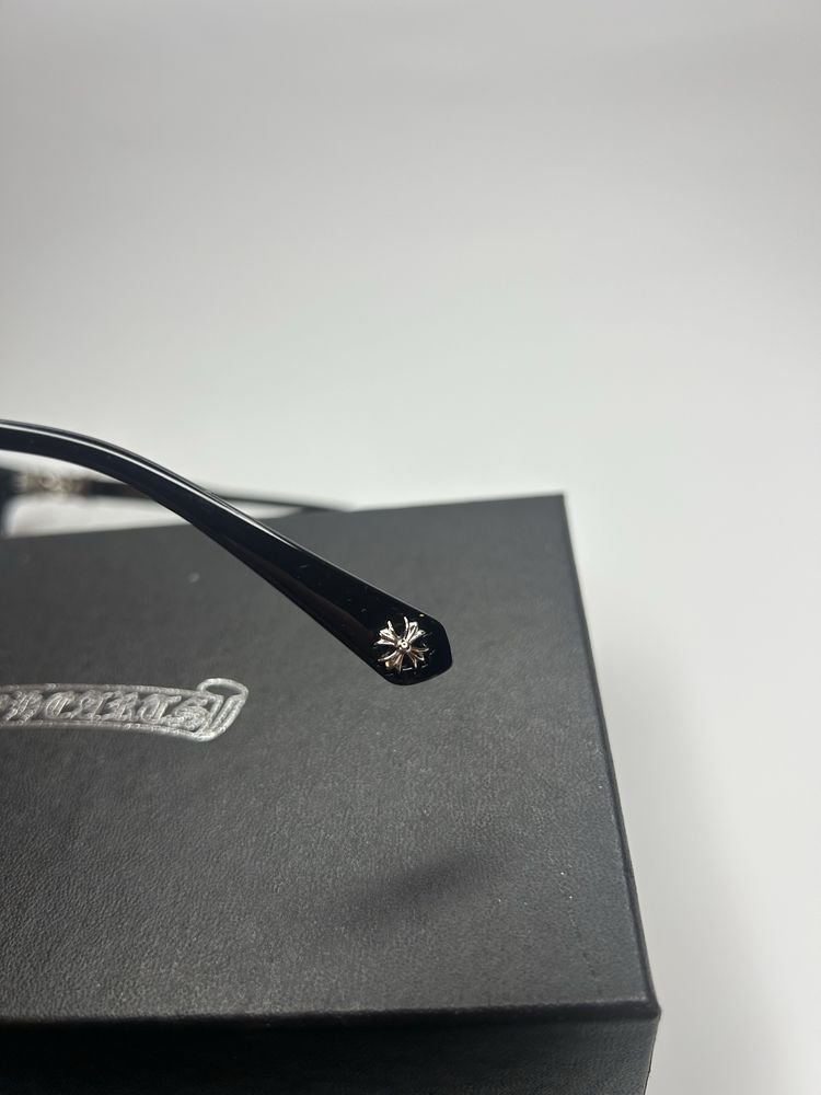Ochelari Chrome Hearts Negru & Argintiu
