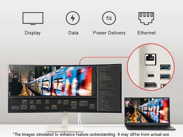 Monitor LG 38WR85QC-W ultrawide WQHD NanoIPS, HDR 144hz 2 ani garantie