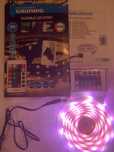 Banda LED RGB-GRUNDIG-90 LED,12W,3m,Multicolora flexibila,telecomanda