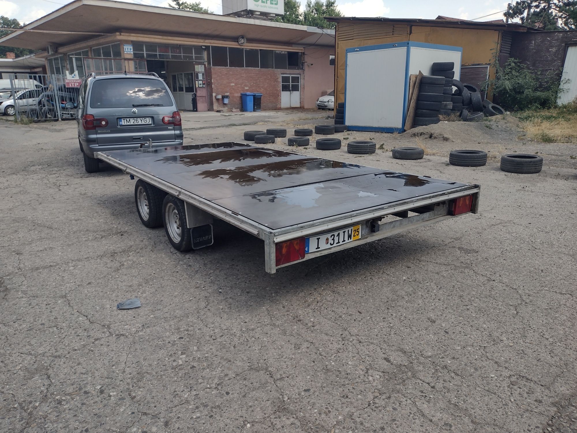 Vând platformă remorca trailer 4m/2m
