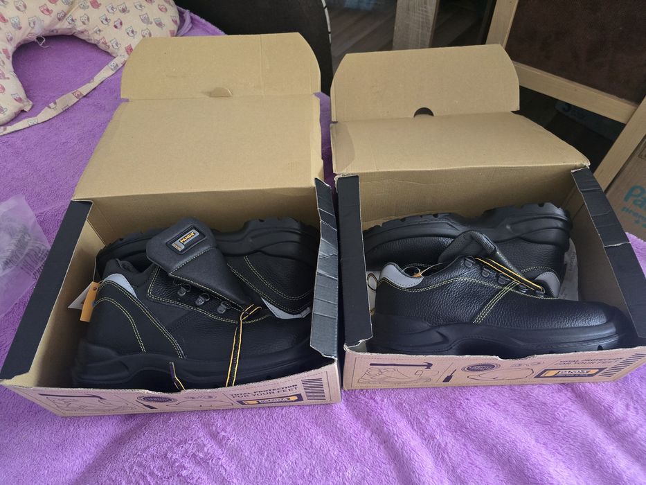 Pantofi de lucru Panda Orsetto si Pantera, protectie S3, mărime 42 NOI