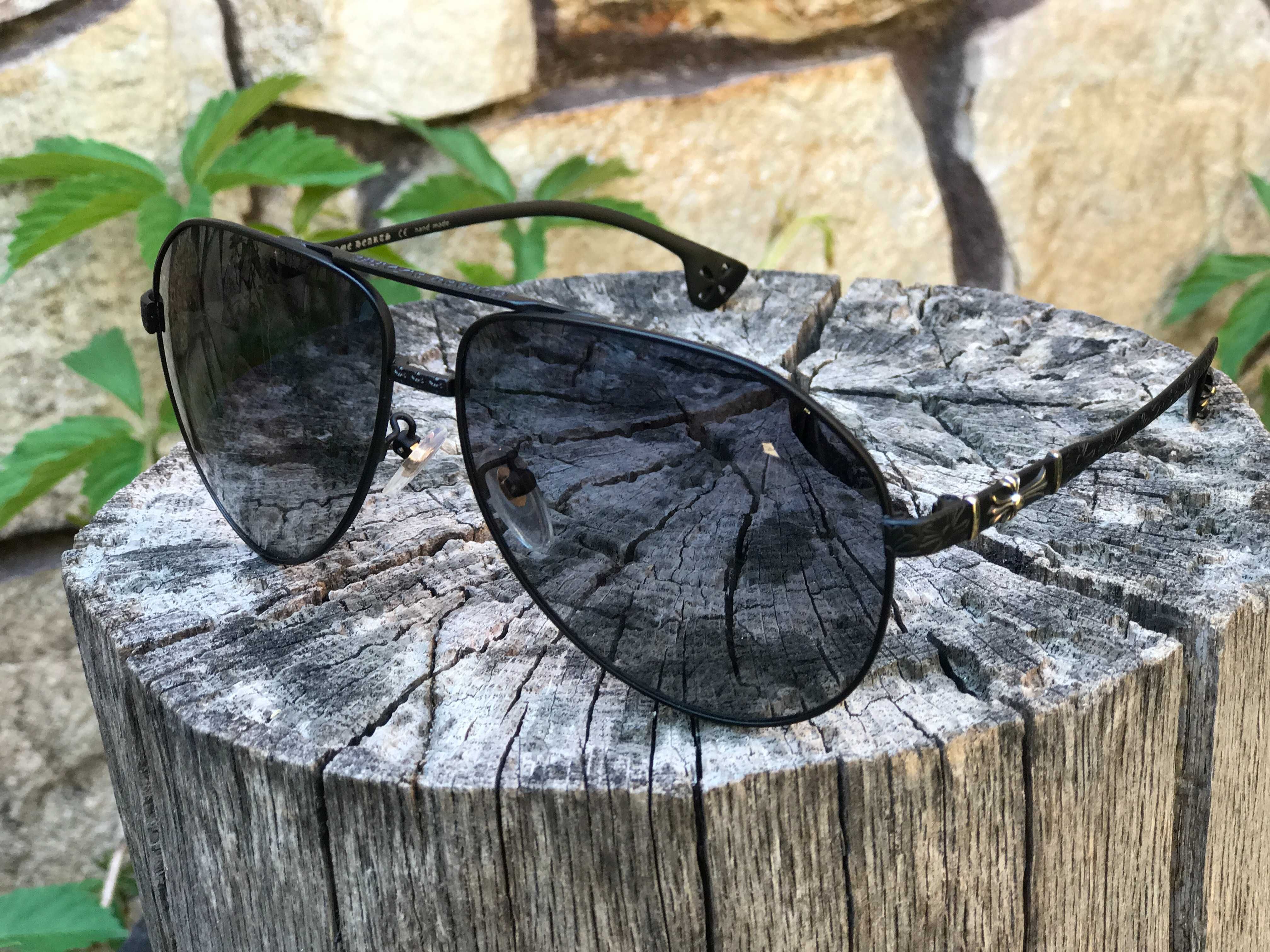Елегантни слънчеви очила CHROME HEARTS рядко срещан модел