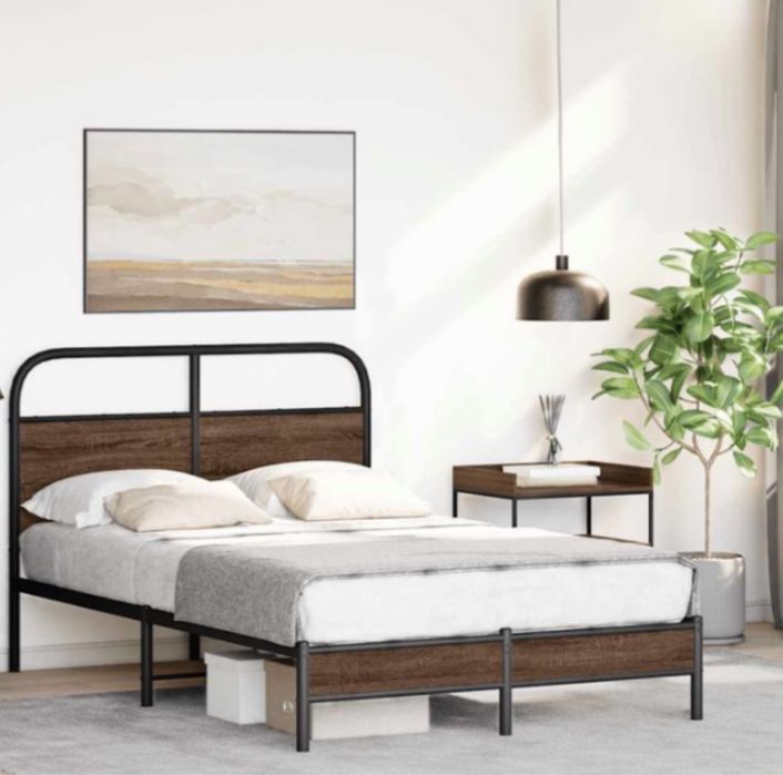 Pat matrimonial  (cadru metalic 160x200 ) ( pat 2 pers) nou